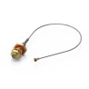 Wurth Elektronik SMA Series UMRF Coaxial Cable 100 mm 50 Ω Solid Conductor Terminated 636208050100