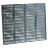 Raaco Polypropylene Louvre Panel Storage Unit 11 mm x 520 mm x 440 mm Black 118330
