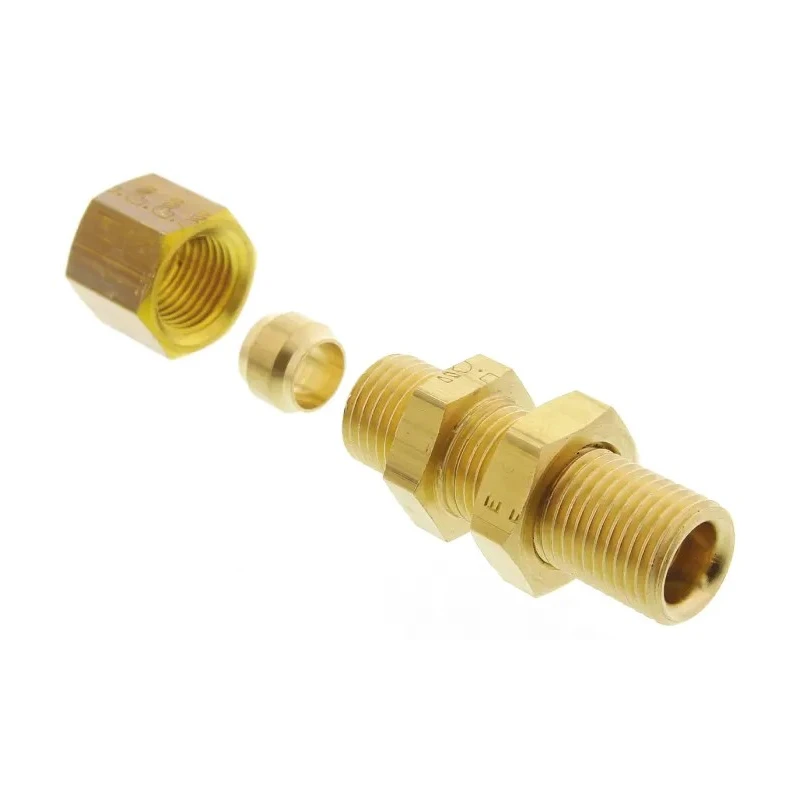 Legris Pneumatic Fitting Brass Pipe Fitting Compression Coupler Female Metric 6 mm to Female 6 mm 0116 06 00