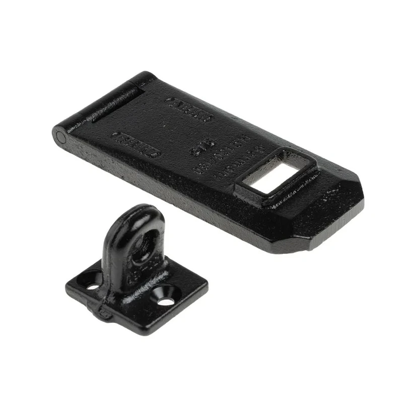 ABUS Heavy Duty Hasp & Staple with 14 mm Staple Hole Diameter and 180 mm Length XR0130B