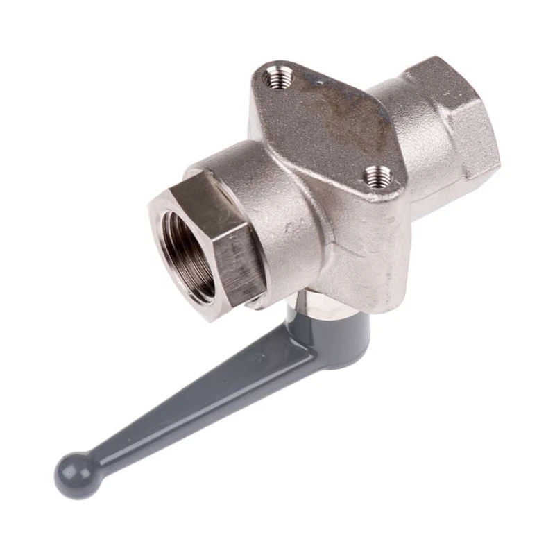 Legris Brass Threaded 2-Way BSPP Ball Valve Female Inlet and Outlet Zinc Alloy Handle 6402 13 21