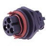 RS PRO Industrial Circular Connector 3 Contacts Panel Mount M25 Plug Male IP67 600V 30A 231-7910