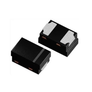 Vishay 2-Element Bi-Directional TVS Diode 61 W, 2-Pin DFN1006-2A VCUT0714BHD1HG3-08