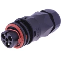 RS PRO Circular Connector 3 Contacts Cable M25 Plug Male IP67 600V 30A RS PRO 231-7913