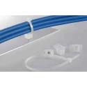 HellermannTyton Natural Cable Tie Mount 8 mm Cable Tie Width Acceptance 17 mm x 25 mm Polyamide 66 151-27019 LKC-PA66-NA