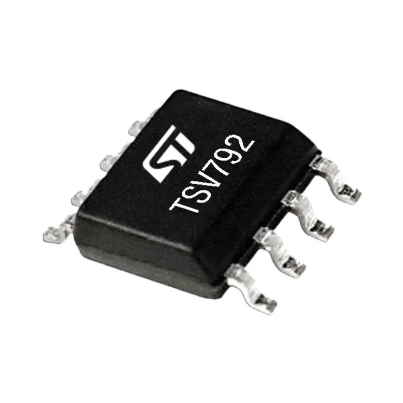 STMicroelectronics Operational Amplifier Dual Channel 50 MHz Gain Bandwidth Product 5.5V SO8 Package TSV792IDT