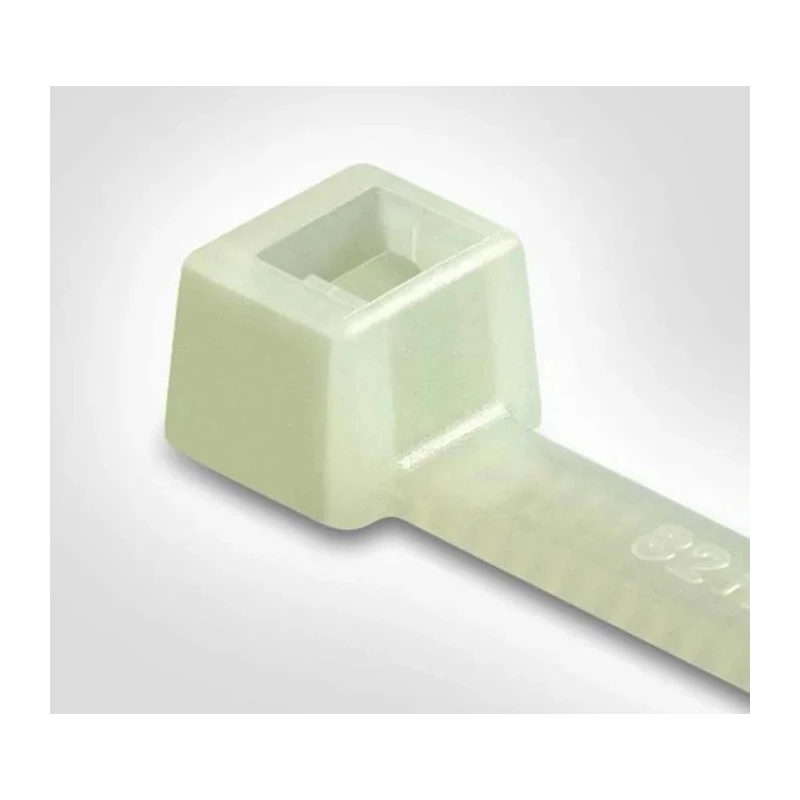 HellermannTyton Cable Tie Inside Serrated 205 mm Length x 2.5 mm Width Polyamide 66 Natural 80N 111-02159 T18L-PA66HS-NA