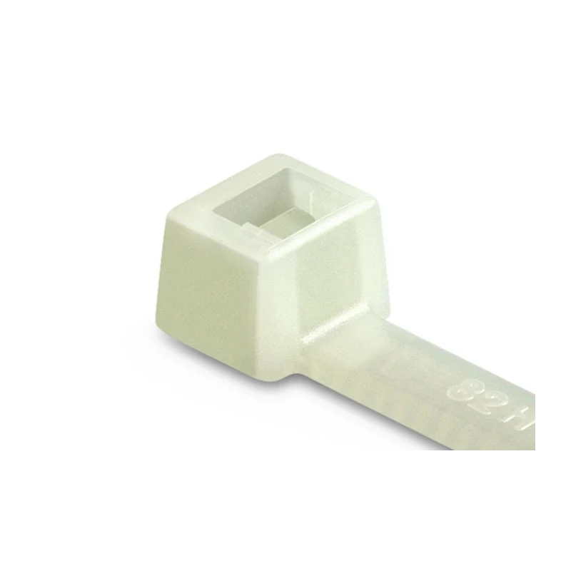 HellermannTyton Cable Tie Inside Serrated 205 mm Length x 2.5 mm Width Polyamide 66 Natural 80N 111-02159 T18L-PA66HS-NA