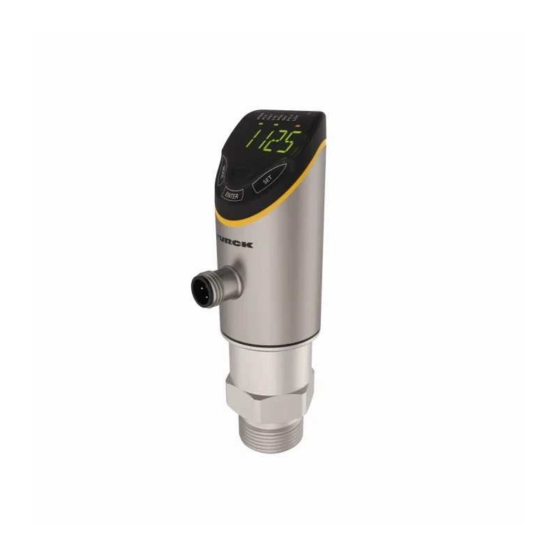 Turck Ultrasonic Level Sensor with Stainless Steel Housing, Nitrile Rubber Gasket, IO-Link Interface LUS211