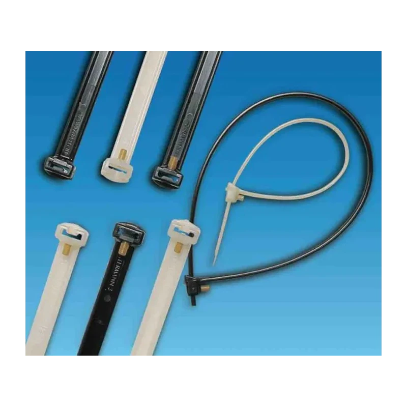 HellermannTyton Cable Tie Non-Releasable 337 mm x 8 mm Natural Polyamide 66 121-83319 KR8/33-PA66-NA