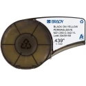 Brady R4300 Heat Shrink Cable Marker Black on Yellow, 5.5mm to 2.4mm Cable Diameter, 2.13m Length M21-250-C-342-YL