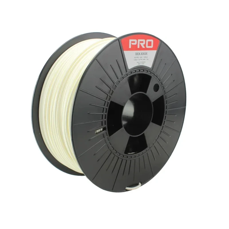 RS Pro 2.85 mm White Tough PLA 3D Printer Filament 1 kg 210°C Printing Temperature 232-5403