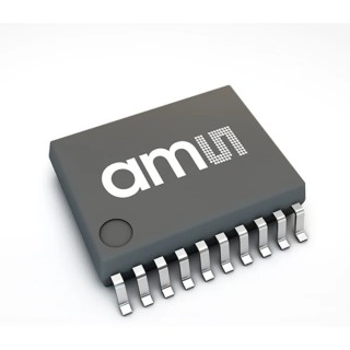 ams OSRAM Hall Effect Sensor Surface Mount Rectangular Body Push Pull Output 7 V dc 4.5V AS5304A