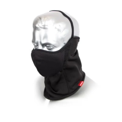 Flexitog Black Spandex Reusable 2 Ply Face Mask for Construction and Vehicle Use 12 x 12 x 3 mm FM7