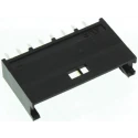 TE Connectivity AMPMODU MOD II Series Straight Through Hole PCB Header 2.54 mm Pitch 8 Contacts 1 Row Shrouded 280373-2