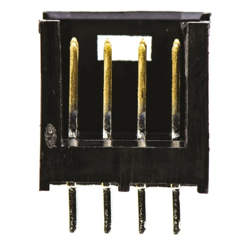 TE Connectivity AMPMODU MOD II Series Straight Through Hole PCB Header, 8 Contact, 2.54 mm Pitch, 2 Row, Shrouded 280384-2