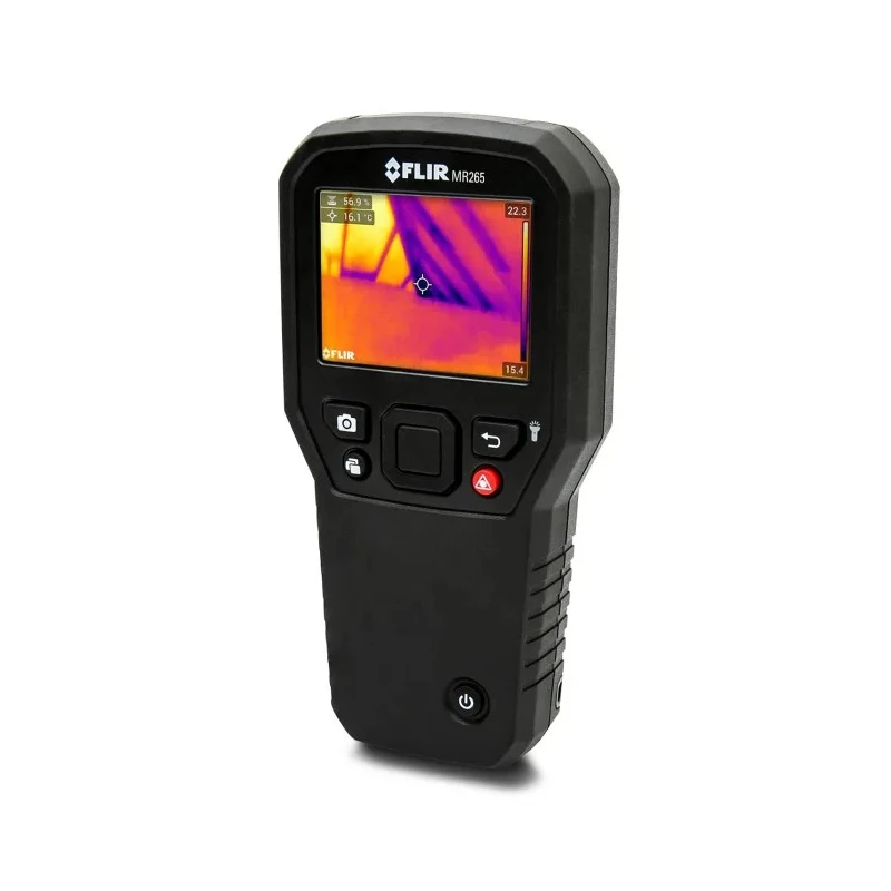 FLIR Moisture Meter 0.1 % Accuracy LCD Backlight Display Battery-Powered MR265