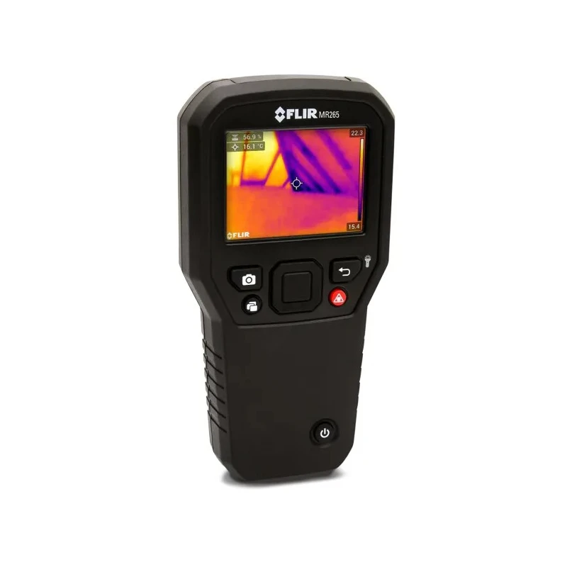 FLIR Moisture Meter 0.1 % Accuracy LCD Backlight Display Battery-Powered MR265