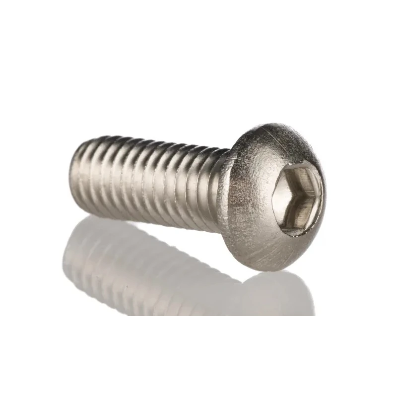 RS PRO Bright Zinc Stainless Steel Hex Socket Cap Screw, Hex Socket Drive, M6 x 16 mm 232-8287