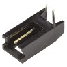 TE Connectivity AMPMODU Mod II Series Right Angle Through Hole PCB Header, 2 Contacts, 2.54 mm Pitch, 1 Row 280377-2