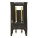 TE Connectivity AMPMODU Mod II Series Right Angle Through Hole PCB Header, 2 Contacts, 2.54 mm Pitch, 1 Row 280377-2