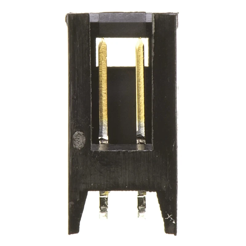 TE Connectivity AMPMODU Mod II Series Right Angle Through Hole PCB Header, 2 Contacts, 2.54 mm Pitch, 1 Row 280377-2