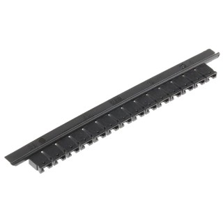 TE Connectivity AMPMODU MOD IV Shunt Straight Female Black Open Top 2 Way 1 Row 2.54 mm Pitch 142270-3