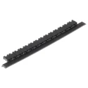 TE Connectivity AMPMODU MOD IV Shunt Straight Female Black Open Top 2 Way 1 Row 2.54 mm Pitch 142270-3
