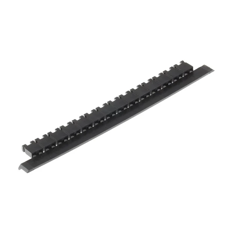 TE Connectivity AMPMODU MOD IV Shunt Straight Female Black Open Top 2 Way 1 Row 2.54 mm Pitch 142270-3