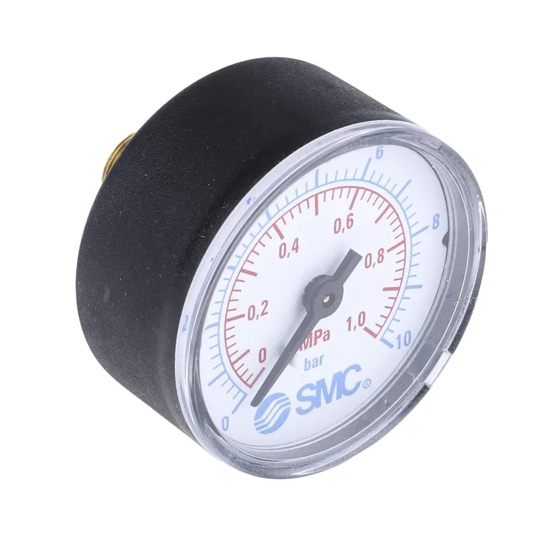 SMC 50 mm G 1/4 Type G Pressure Gauge 10 bar K4-10-50