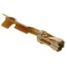 TE Connectivity AMPMODU MOD IV Series Female Crimp Terminal, 3A Current, Gold Plated Phosphor Bronze, 11.3mm Length 167023-1