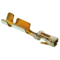 TE Connectivity AMPMODU MOD IV Series Female Crimp Terminal, 26 AWG Min Crimp, 20 AWG Max 141603-4