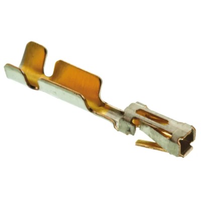 TE Connectivity AMPMODU MOD IV Series Female Crimp Terminal, 26 AWG Min Crimp, 20 AWG Max 141603-4