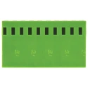TE Connectivity AMPMODU MOD IV Female Connector Housing 2.54 mm Pitch 10 Way 1 Row Straight 1-925366-0