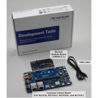 Renesas Electronics Microprocessor Evaluation Kit RZ/G2LC EVAL BOARD RTK9744L23S01000BE