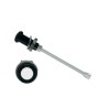 Bivar Panel 1-Way Vertical Rigid LED Light Pipe Clear Lens Black LED 6 mm RHD-1160-F6P67PR