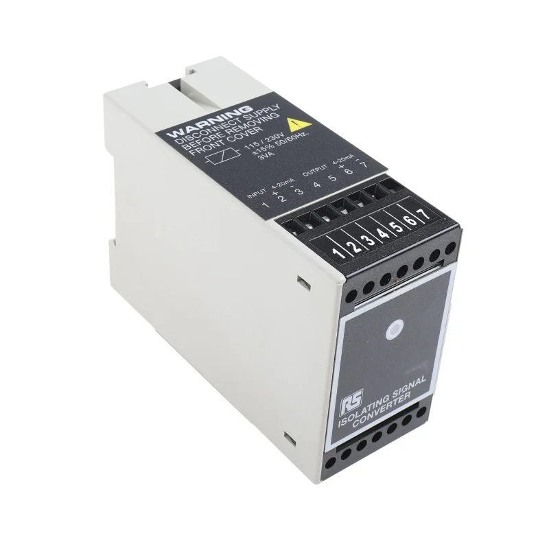 RS PRO Signal Conditioner Converter Module Current Input 4-20 mA Current Output 4-20 mA 115V Supply TYA-201 629-500