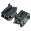 Molex Micro-Fit 3.0 Series Straight Through Hole PCB Header, 2 Contact(s), 3 mm Pitch, 2 Row, Shrouded 43045-0212