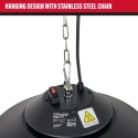 SIP 1.5 kW Infrared Heater, Ceiling Mount, 230V AC, On-Off Switch, BS1363 Plug, Model BS1363
