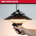 SIP 1.5 kW Infrared Heater, Ceiling Mount, 230V AC, On-Off Switch, BS1363 Plug, Model BS1363
