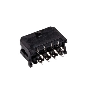 Molex Micro-Fit 3.0 Series Straight Through Hole PCB Header, 8 Contacts, 3 mm Pitch, 2 Row, Shrouded 43045-0812