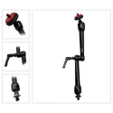 Noga Aluminium Steel Base & Arm, Centre Lock Arm Type, 266mm Overall Length, Model MG9038