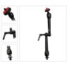 Noga Aluminium Steel Base & Arm, Centre Lock Arm Type, 266mm Overall Length, Model MG9038