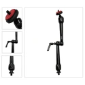 Noga Aluminium Steel Base & Arm, Centre Lock Arm Type, 266mm Overall Length, Model MG9038