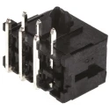 Molex Micro-Fit 3.0 Series Right Angle Through Hole PCB Header, 6 Contacts, 3 mm Pitch, 2 Row, Shrouded 43045-0600