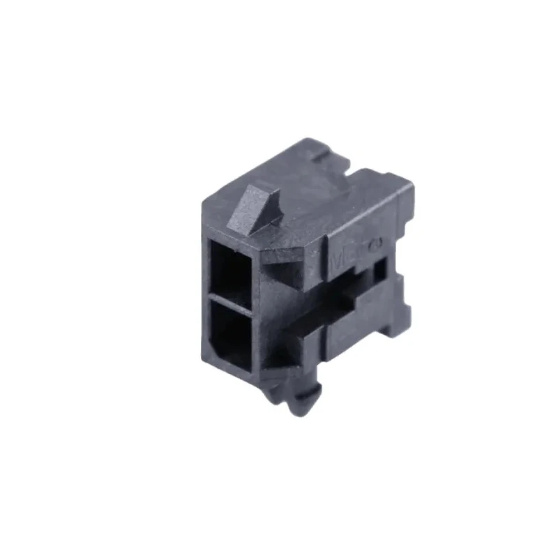 Molex Micro-Fit 3.0 Series Right Angle Through Hole PCB Header, 2 Contacts, 3 mm Pitch, 2 Row, Shrouded 43045-0200