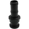 RS PRO Hose Connector 1 in ID Threaded BSP Male Polypropylene Body 7 Bar Maximum Operating Pressure 233-3302