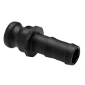 RS PRO Hose Connector 1 in ID Threaded BSP Male Polypropylene Body 7 Bar Maximum Operating Pressure 233-3302