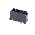 Molex Micro-Fit 3.0 Series Straight Through Hole PCB Header, 10 Contacts, 3 mm Pitch, 2 Row, Shrouded 43045-1012