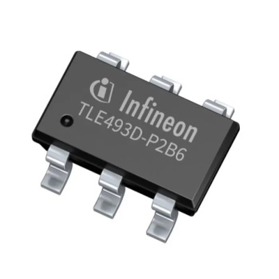 Infineon 3 Axis Digital Surface Mount Motion Sensor Module I2C Interface TSOP 6-Pin 2.8V to 24V TLE493DP2B6A1HTSA1